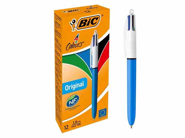 Bolgrafos Bic 4 colores